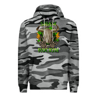 Slate Camo Sham rockin St. Patrick's Day Premium Hoodie - CowGirlArtShop