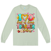 Matcha 100 days of doing teacher stuff Long Sleeve Tee - Artiststas