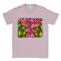 Lilac valentine's day cactus background Classic Tee - JahusDesignShop