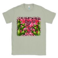 Matcha valentine's day cactus background Classic Tee - JahusDesignShop