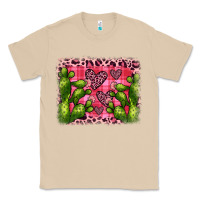 Mushroom valentine's day cactus background Classic Tee - JahusDesignShop