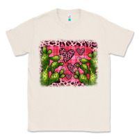 Natural valentine's day cactus background Classic Tee - JahusDesignShop