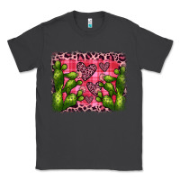 Smoke valentine's day cactus background Classic Tee - JahusDesignShop