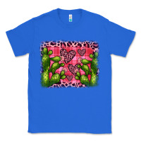 True Royal valentine's day cactus background Classic Tee - JahusDesignShop