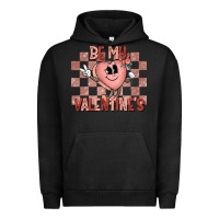 Pigment Black Be My Valentines Urban Hoodie - CowhideDigitalArt