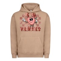 Pigment Burro Be My Valentines Urban Hoodie - CowhideDigitalArt