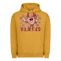 Pigment Peanut Butter Be My Valentines Urban Hoodie - CowhideDigitalArt
