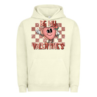 Pigment Pistachio Be My Valentines Urban Hoodie - CowhideDigitalArt