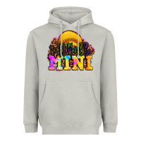 Moon Dust softball mini Heavyweight Hoodie - OliviaCreatesArt