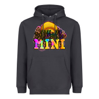 Smoke softball mini Heavyweight Hoodie - OliviaCreatesArt