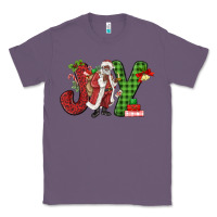 Lavender Joy Black Santa Classic Tee - MaliasSmallBusiness