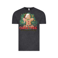 Vintage Black Christmas dough Vintage Tee - MaliasSmallBusiness