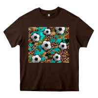 Chocolate Brown soccer Heavy Core Tee - Artiststas