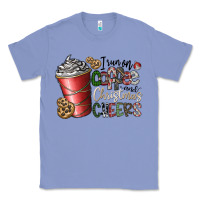 Colony Blue I Run On Coffee And Christmas Cheers Classic Tee - CowhideDigitalArt