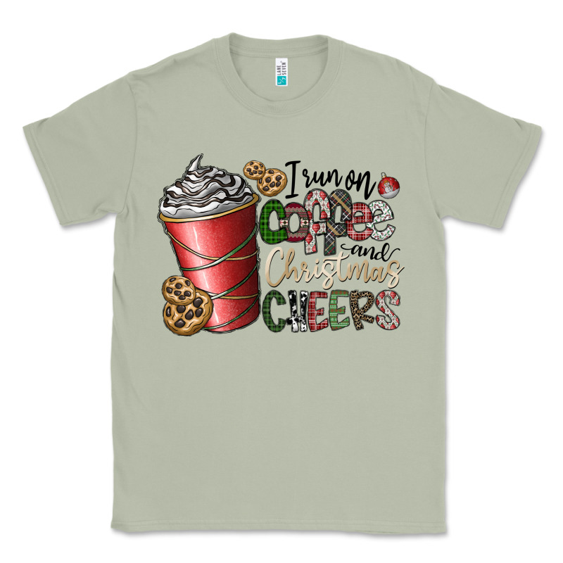 I Run On Coffee And Christmas Cheers Classic Tee by CowhideDigitalArt | Teevron