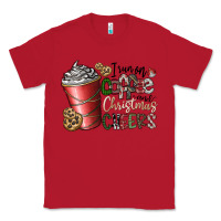 Red I Run On Coffee And Christmas Cheers Classic Tee - CowhideDigitalArt