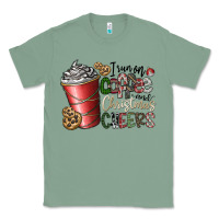 Sage I Run On Coffee And Christmas Cheers Classic Tee - CowhideDigitalArt