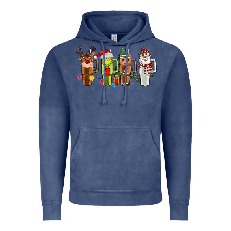 Obsessive Cup Disorder Christmas Vintage Hoodie by MaliasSmallBusiness | Teevron