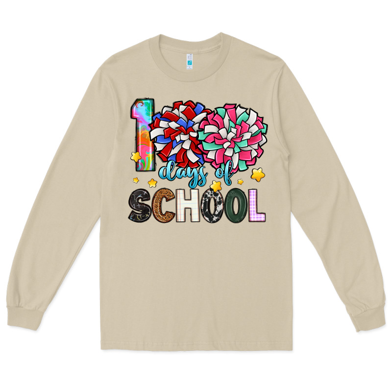 100 Days Of School Long Sleeve Tee by Artiststas | Teevron