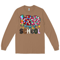 Toasted Coconut 100 days of school Long Sleeve Tee - Artiststas