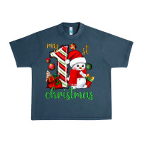 My 1st. Christmas With Cute Snowman Urban Heavy Tee | Teevron