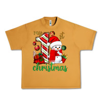 Peanut Butter My 1st. Christmas with cute snowman Urban Heavy Tee - NancyCooperArtShop