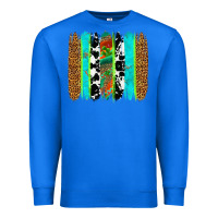 True Royal western brushstrokes Premium Sweatshirt - OliviaCreatesArt