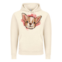 Vintage Artic chihuahua pink glitter Vintage Hoodie - Jasminsmagicworld