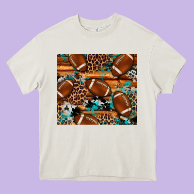 Football Tumbler Heavy Core Tee Designed By Artiststas