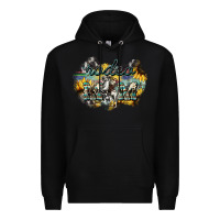 Black Rodeo mom mother's day Premium Hoodie - HowdyJamesFarm