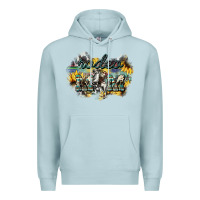 Blue Mist Rodeo mom mother's day Premium Hoodie - HowdyJamesFarm