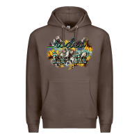 Coffee Rodeo mom mother's day Premium Hoodie - HowdyJamesFarm