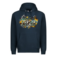 Navy Rodeo mom mother's day Premium Hoodie - HowdyJamesFarm