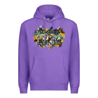 Purple Rodeo mom mother's day Premium Hoodie - HowdyJamesFarm