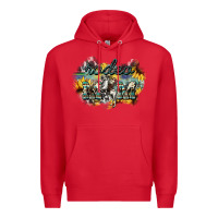 Red Rodeo mom mother's day Premium Hoodie - HowdyJamesFarm