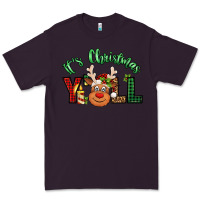 Plum it's christmas y'all reindeer Premium Tee - Jasminsmagicworld