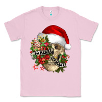 Bubblegum Pink So merry it's scary Classic Tee - NancyCooperArtShop