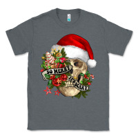 Charcoal Heather So merry it's scary Classic Tee - NancyCooperArtShop