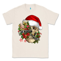 Natural So merry it's scary Classic Tee - NancyCooperArtShop