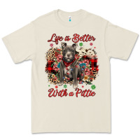 Bone Christmas life is better with a pittie Premium Tee - JahusDesignShop