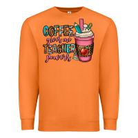 Carrot coffee gives me teacher powers Premium Sweatshirt - OliviaCreatesArt