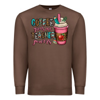 Chestnut coffee gives me teacher powers Premium Sweatshirt - OliviaCreatesArt