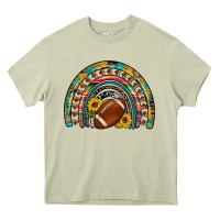 Mossy football rainbow Heavy Core Tee - Artiststas