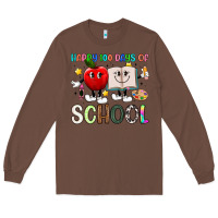 Chestnut happy 100 days of school Long Sleeve Tee - Artiststas