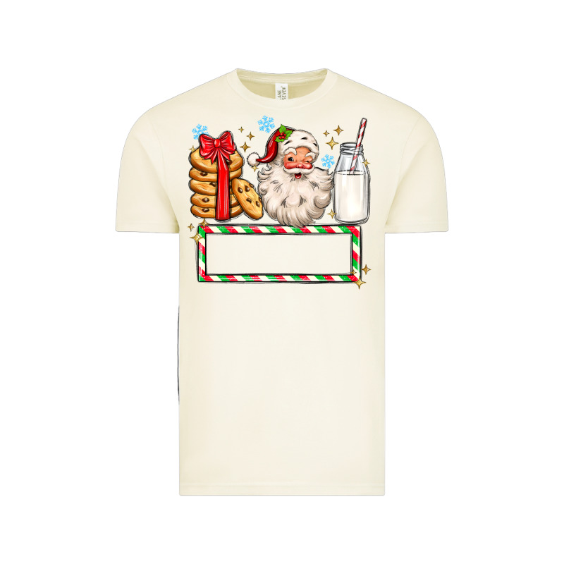 Christmas Santa Custom Name Vintage Tee by MaliasSmallBusiness | Teevron