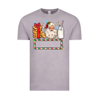 Vintage Zinc christmas santa custom name Vintage Tee - MaliasSmallBusiness