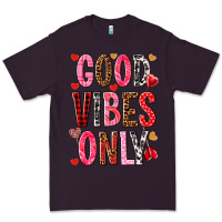 Plum good vibes only Premium Tee - NancyCooperArtShop