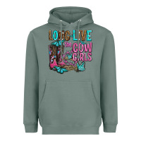 Sage long live the cowgirls olivia Heavyweight Hoodie - OliviaCreatesArt
