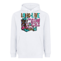 White long live the cowgirls olivia Heavyweight Hoodie - OliviaCreatesArt