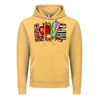 Vintage Mustard love teacher Vintage Hoodie - NancyCooperArtShop